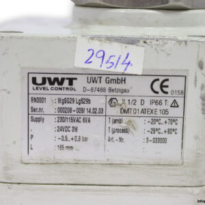 uwt-RN3001-WGSG29-LGS29B-rotary-paddle-level-switch-(Used)-4