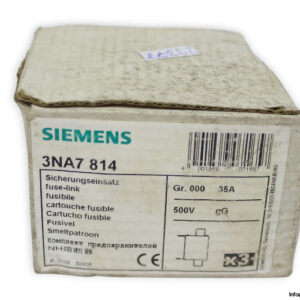 siemens-3NA7-814-lv-hrc-fuse-link-(New)-2