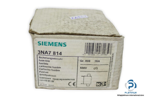 siemens-3NA7-814-lv-hrc-fuse-link-(New)-2