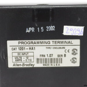allen-bradley-1201-HA1-graphic-programming-terminal-(New)-2
