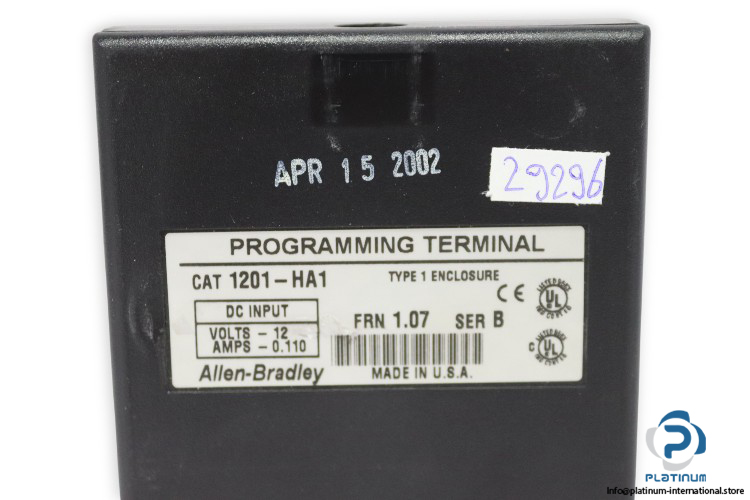 allen-bradley-1201-HA1-graphic-programming-terminal-(New)-2
