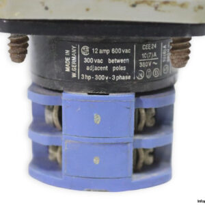 kraus-naimer-C10-rotary-cam-switch-(Used)-1