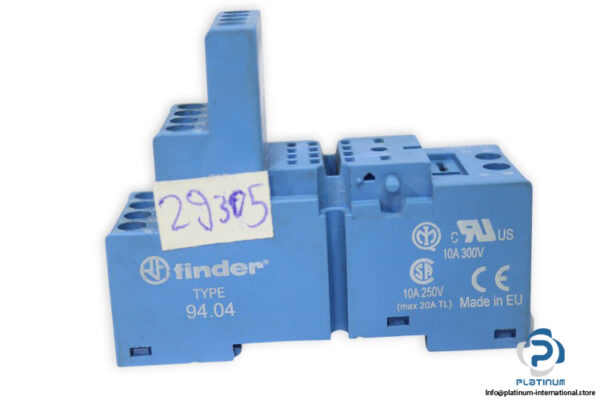 finder-94.04-pcb-relay-socket-(Used)-1