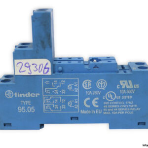 finder-95.05-pcb-relay-socket-(Used)-1