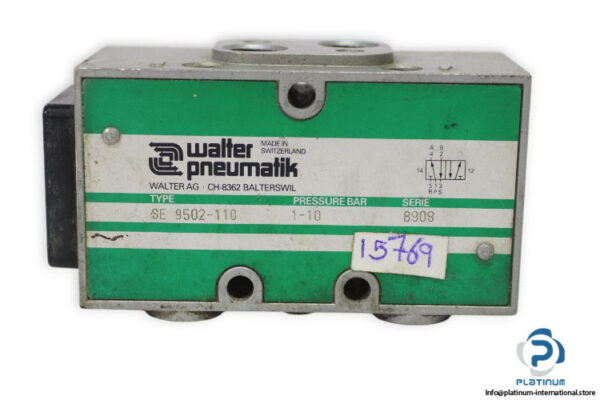 walter-pneumatik-SE-9502-110-single-solenoid-valve-without-coil-(used)-1