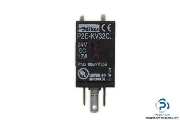 parker-P2E-KV32C-solenoid-coil-(used)-1