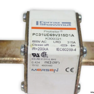 FERRAZ-SHAWMUT-PC31UD69V315D1A-315A-HIGH-SPEED-FUSE-(New)-1
