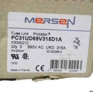 FERRAZ-SHAWMUT-PC31UD69V315D1A-315A-HIGH-SPEED-FUSE-(New)-3