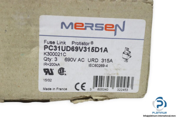 FERRAZ-SHAWMUT-PC31UD69V315D1A-315A-HIGH-SPEED-FUSE-(New)-3