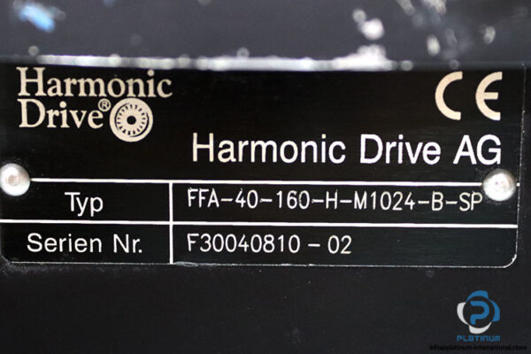 harmonic-drive-FFA-40-160-H-M1024-B-SP-servo-motor-used-2