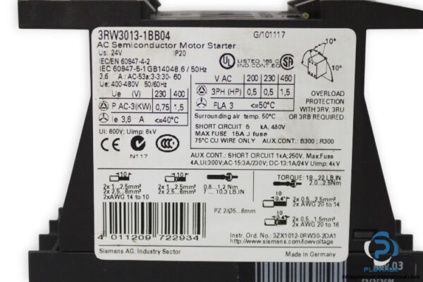 siemens-3RW3013-1BB04-soft-starter-(New)-2