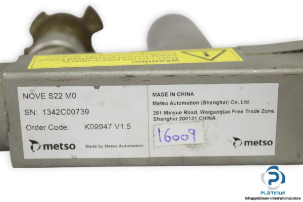 metso-NOVE-S22-M0-sampler-valve-(used)-2