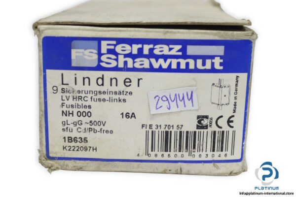 ferraz-shawmut-NH000-GL-GG-16A-500VAC-fuse-link(new)-3