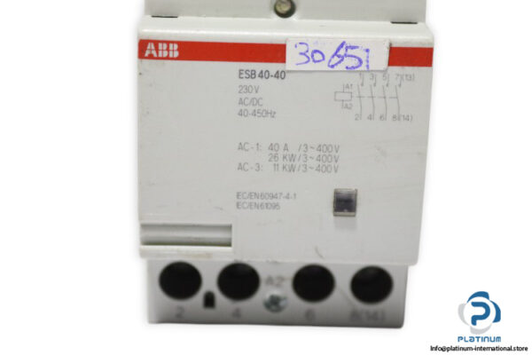 abb-ESB40-40-contactor(used)-1