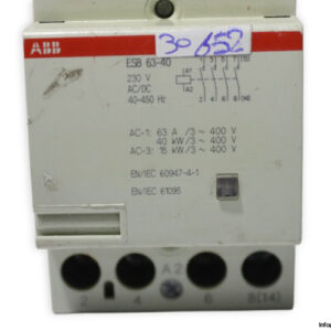 abb-ESB63-40-contactor(used)-1