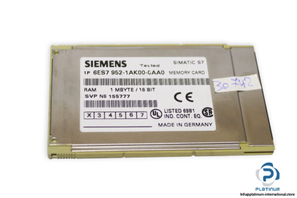 siemens-6ES7-952-1AK00-0AA0-memory-card-(Used)-1