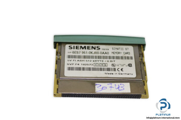 siemens-6ES7-951-0KJ00-0AA0-memory-card-(Used)-2