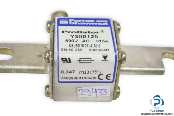 ferraz-shawmut-Y300125-fuse-link-(New)-2