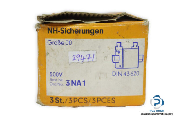 siemens-3NA1018-fuse-link-(New)-3