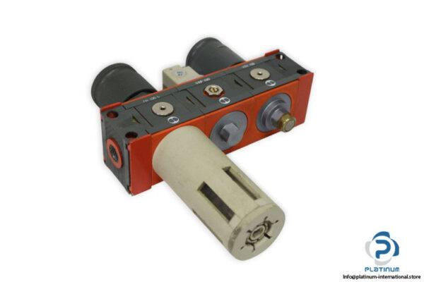 metal-work-FR-100-5-filter-regulator-with-relief-and-shut-off-valve-(used)