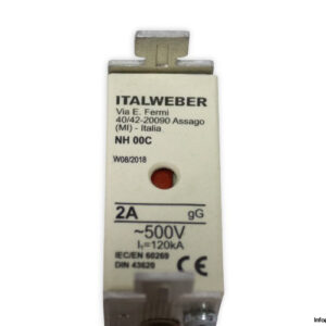 ITALWEBER-NH00C-2A-500V-fuse-link(new)-1