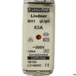 Ferraz-shawmut-nh1gg-63A-500v-fuse-link(new)-1