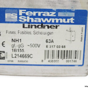 Ferraz-shawmut-nh1gg-63A-500v-fuse-link(new)-3