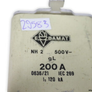 EBAMAT-NH-2-GL-200a-500vac-fuse-link(new)-1