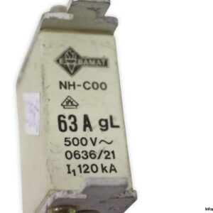 EBAMAT-NH-C00-63a-500vac-fuse-link(new)-1