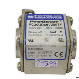 Ferraz-shawmut-pc30ud69v200tf-200a-690v-high-speed-fuse(new)-1