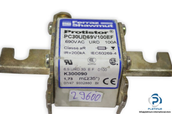 Ferraz-shawmut-PC30UD69V100EF-100a-690v-high-speed-fuse(new)-1