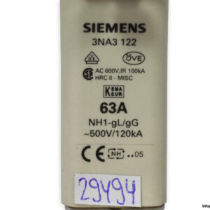 siemens-3NA3-122-fuse-link-(New)-1