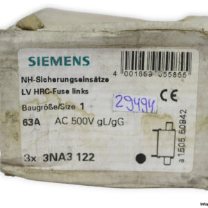 siemens-3NA3-122-fuse-link-(New)-3