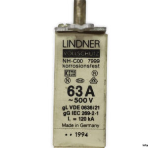 lindner-NH-C00-7999-GL_GG-63a-fuse-link-(New)-1