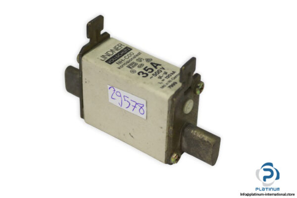 lindner-NH-C00-7999-GL-GI-35a-fuse-link-(New)