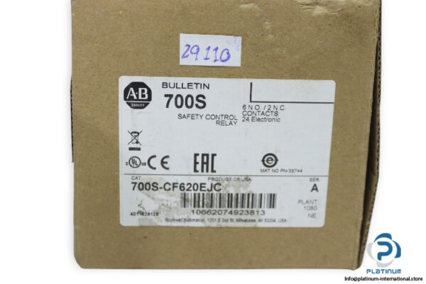 allen-bradley-BULLETIN-700S-CF620EJC-control-relay-(New)-6