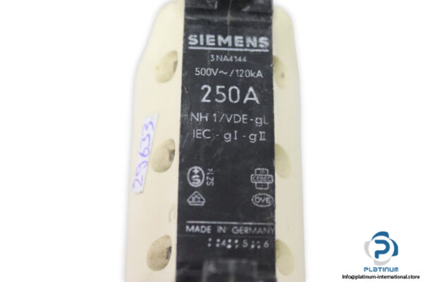 siemens-3NA4144-fuse-link(used)-1
