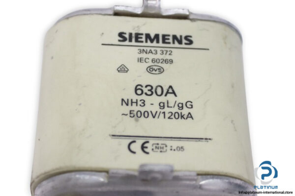 siemens-3NA3372-fuse-link(used)-1