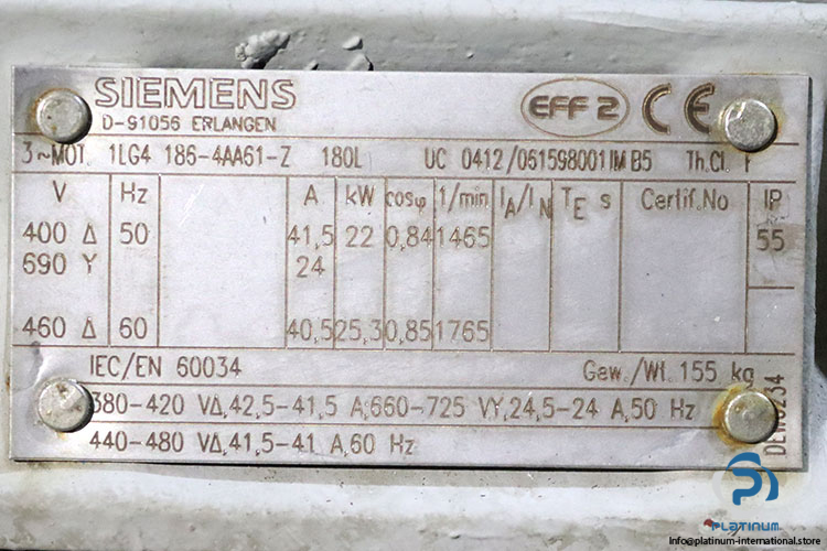 siemens-1LG4-186-4AA61-Z-three-phase-e-motor-new-2