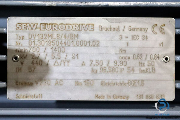 sew-DV132ML8_4_BM-brake-motor-new-2