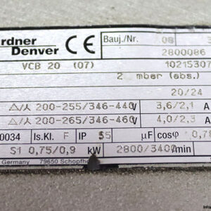 gradner-denver-VCB-20-(07)-rotary-vane-vacuum-pump-used-2