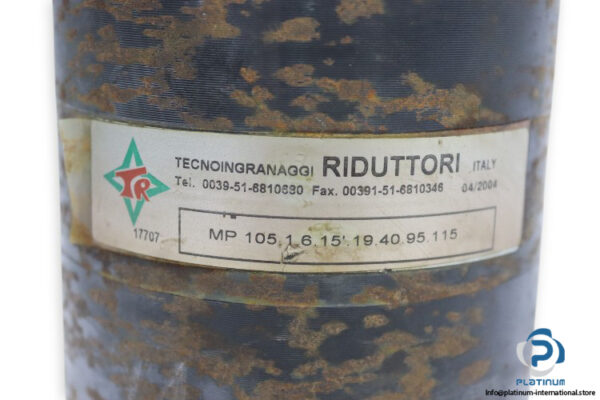 tecnoingranaggi-riduttori-MP-105.1.6.15-.19.40.95.115-planetary-gearbox-used-1