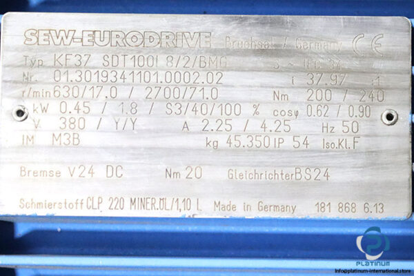 sew-KF37-SDT100L8_2_BMG-bevel-helical-gear-new-4