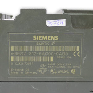 siemens-6ES7-312-5AC00-0AB0-central-processing-unit-(Used)-2