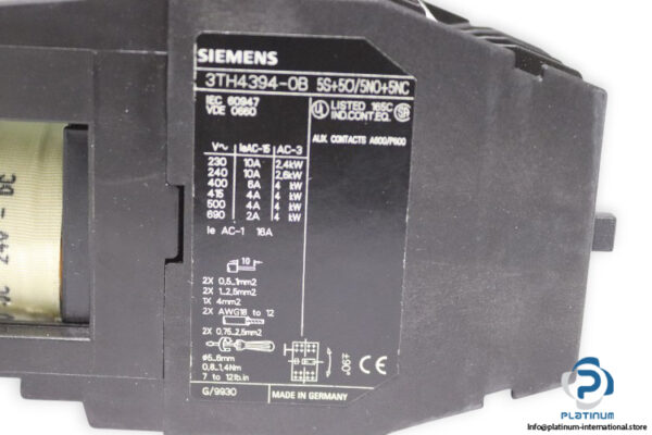 siemens-3TH4394-0BB4-contactor-relay-(New)-4