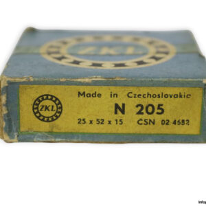 zkl-N-205-cylindrical-roller-bearing-(new)-(carton)-1