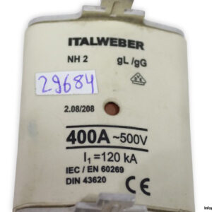 ITALWEBER-NH2GL-GG-400A-500v-fuse-link(new)-1