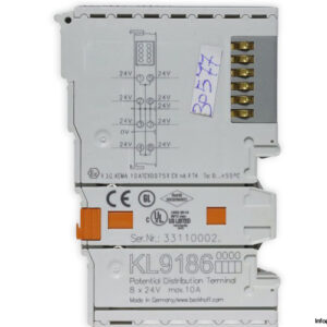 Beckhoff-kl-9186-potential-distribution-terminal(used)-3