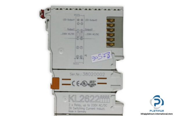 Beckhoff-kl2622-output-terminal(used)-3
