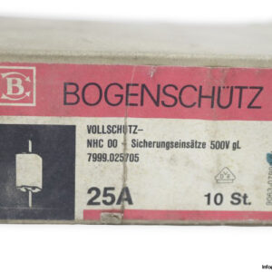 Bogenschutz-nh-c00-25a-500vac-fuse-link(new)-3